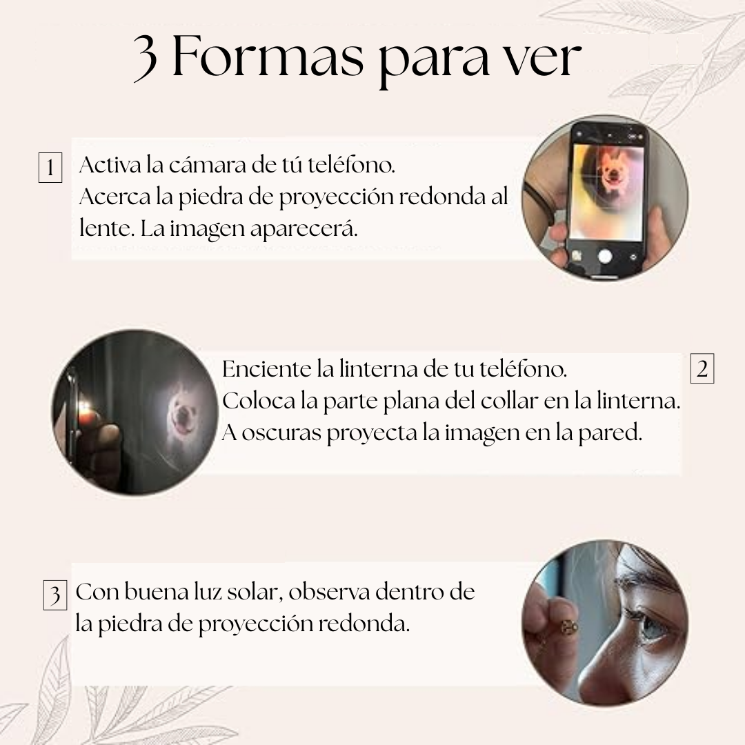 Collar Proyector de Recuerdos